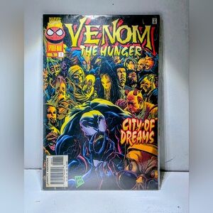 🕸️ RARE 1996 VENOM: THE HUNGER #1 - CITY OF DREAMS 🕸️